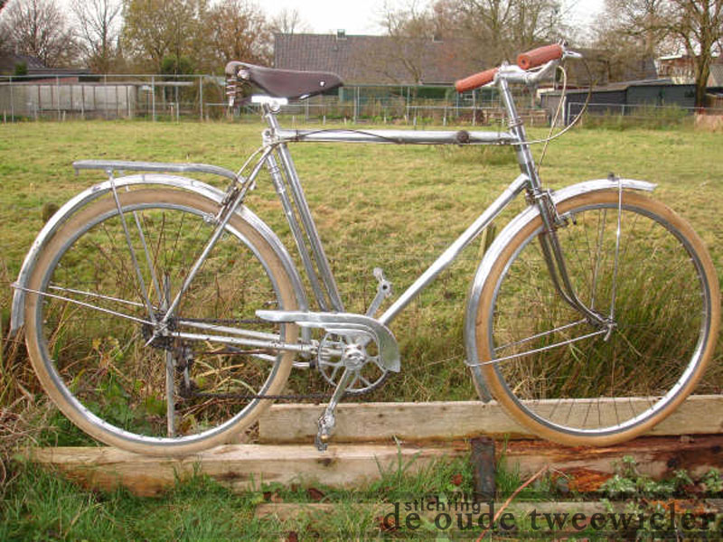 Gnome et Rhone aluminium bicycle 1950